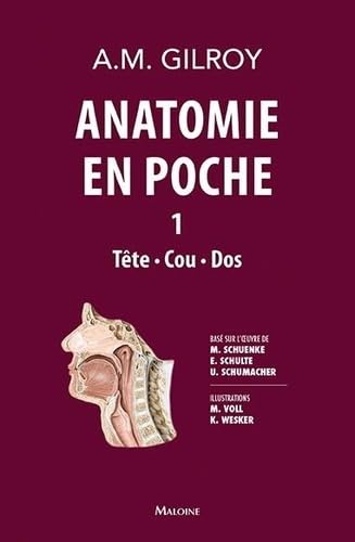 Couverture ANATOMIE EN POCHE VOL 1 - Gilroy (Broché) - ISBN 9782224035921