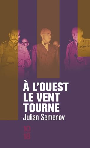 Couverture A L'OUEST LE VENT TOURNE - Semenov/Korniloff (Poche) - ISBN 9782264083029