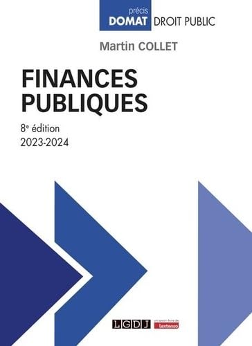 Couverture FINANCES PUBLIQUES 8°ED. - Collet (Trade Paperback) - ISBN 9782275117225