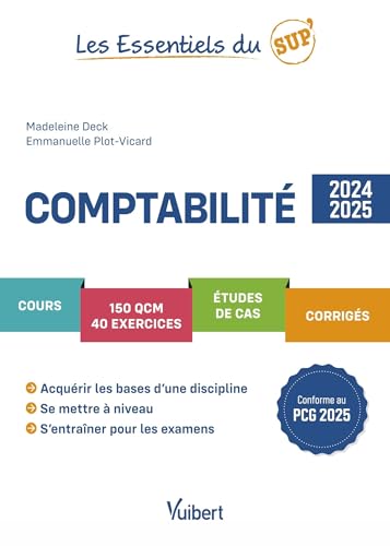 Couverture COMPTABILITE 2024/2025 (Trade Paperback) - ISBN 9782311412802