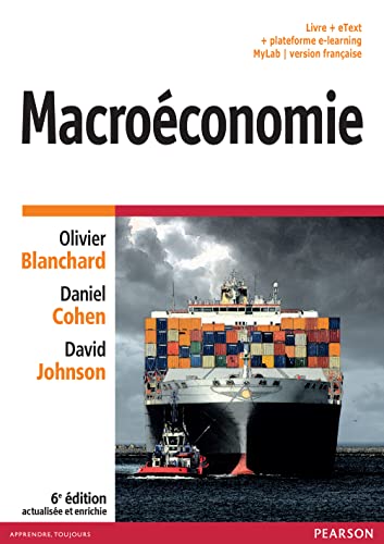 Couverture MACROECONOMIE 6°ED. - Blanchard (Trade Paperback) - ISBN 9782326001268