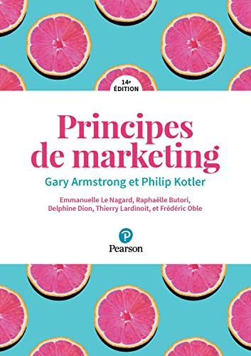 Couverture PRINCIPES DE MARKETING - Kotler Armstrong (Broché) - ISBN 9782326002166