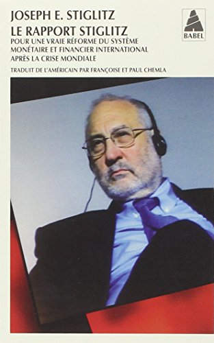 Couverture LE RAPPORT STIGLITZ - Stiglitz Joseph E. (Poche) - ISBN 9782330006501