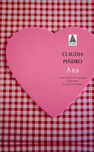 Couverture A TOI - Pineiro (Trade Paperback) - ISBN 9782330075996