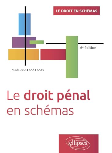 Couverture LE DROIT PENAL EN SCHEMAS - Lobe Lobas Madeleine (Broché) - ISBN 9782340108271