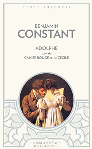 Couverture ADOLPHE - SUIVI DE LA CAHIER ROUGE ET DE CECILE - Bronte (Poche) - ISBN 9782352879367
