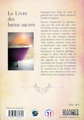 Couverture LE LIVRE DES BAINS SACRES - Sherman (Broché) - ISBN 9782367360621