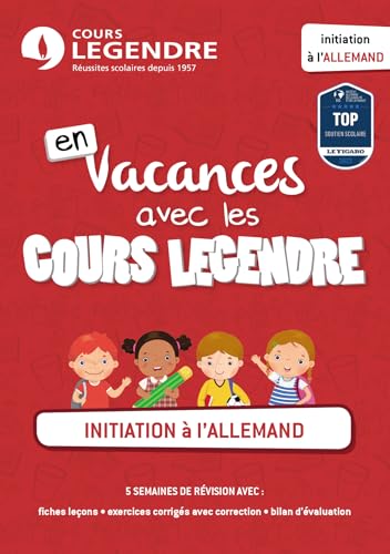 Couverture INITIATION A L'ALLEMAND - Cours Legendre (Mass Market Paperback) - ISBN 9782375812327