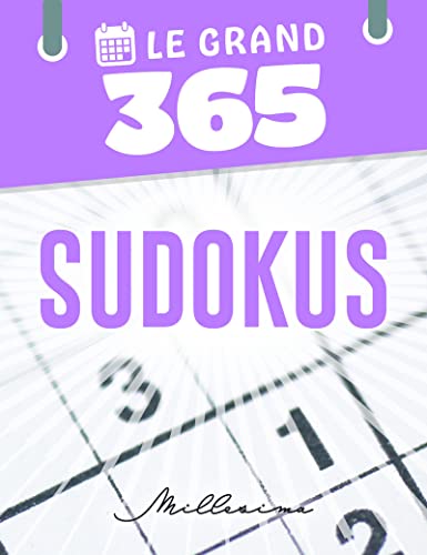 Couverture LE GRAND 365 SUDOKUS (Broché) - ISBN 9782385430122