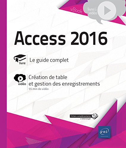 Couverture ACCESS 2016 - COMPLEMENT VIDEO (Trade Paperback) - ISBN 9782409013270