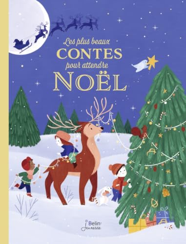Couverture LES PLUS BEAUX CONTES POUR ATTENDRE NOEL (Poche) - ISBN 9782410025217