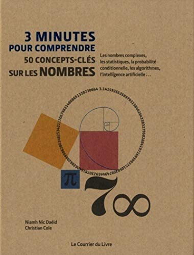 Couverture 3 MINUTES POUR COMPRENDRE 50 CONCEPTS-CLES SUR LES NOMBRES - Daeid (Broché) - ISBN 9782702917275