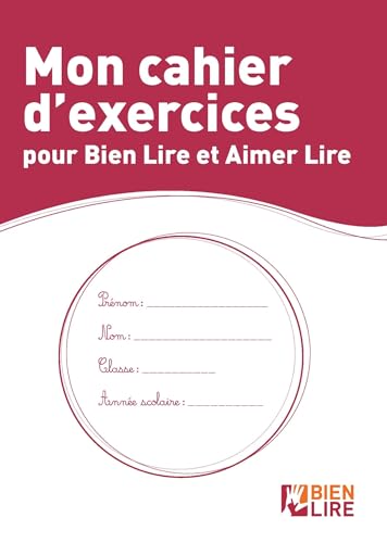 Couverture MON CAHIER D'EXERCICES POUR BIEN LIRE ET AIMER LIRE (Poche) - ISBN 9782710139904
