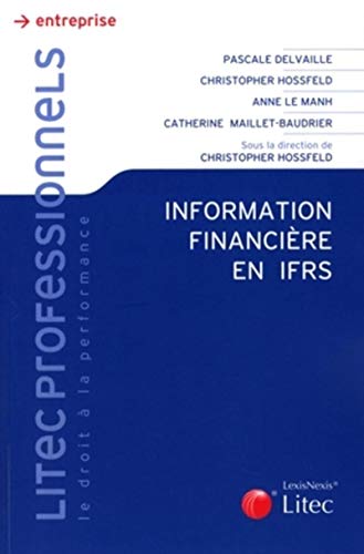 Couverture INFORMATION FINANCIERE - Manh (Trade Paperback) - ISBN 9782711008810