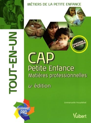 Couverture CAP PETITE ENFANCE MATIERES PROFESSIONNELLES (Trade Paperback) - ISBN 9782711716074