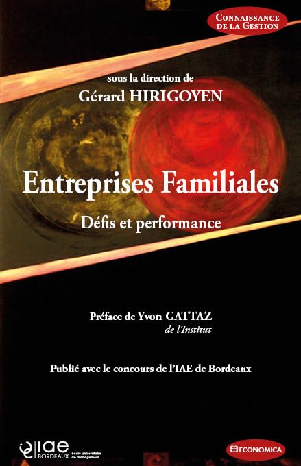 Couverture ENTREPRISES FAMILIALES - Hirigoyen (Trade Paperback) - ISBN 9782717867459