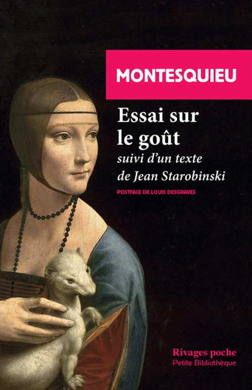 Couverture ESSAI SUR LE GOUT - Montesquieu (Poche) - ISBN 9782743648855