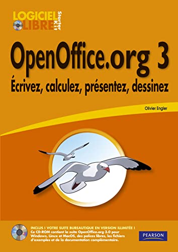 Couverture OPEN OFFICE ORG 3 STARTER KIT + CD (Mass Market Paperback) - ISBN 9782744023293