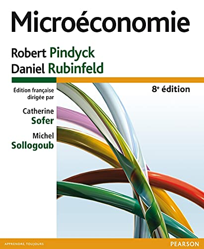 Couverture MICROECONOMIE 8°ED. - Pindyck & Rubinfeld (Trade Paperback) - ISBN 9782744076015