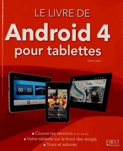 Couverture LIVRE D'ANDROID POUR TABLETTE VERS.4 (Poche) - ISBN 9782754049344