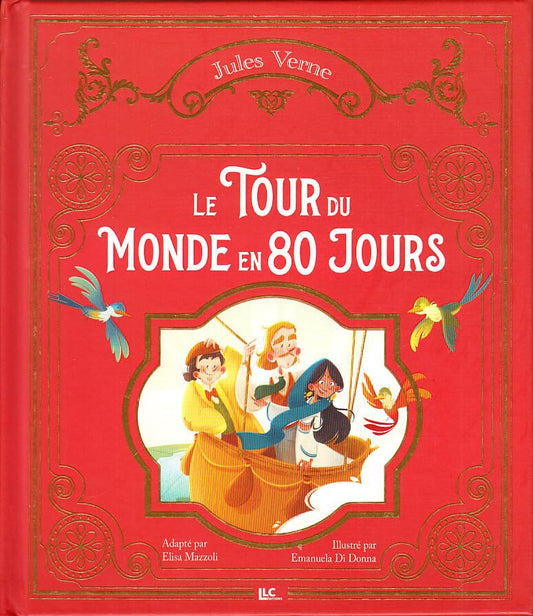 Couverture LE TOUR DU MONDE EN 80 JOURS - JULES VERNE (Poche) - ISBN 9782754227100