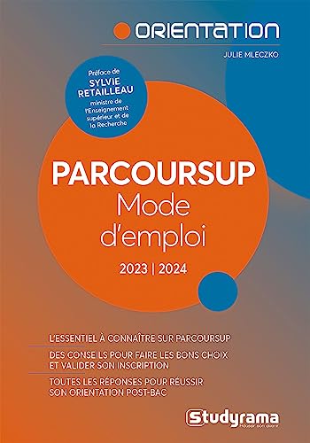Couverture PARCOURSUP MODE D'EMPLOI (Poche) - ISBN 9782759053261