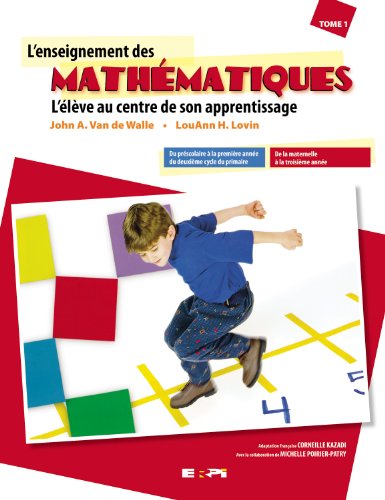 Couverture L'ENSEIGNEMENT MATHEMATIQUES T1 (Broché) - ISBN 9782761323413