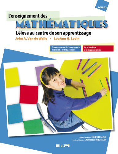 Couverture L'ENSEIGNEMENT MATHEMATIQUES T2 (Broché) - ISBN 9782761323420