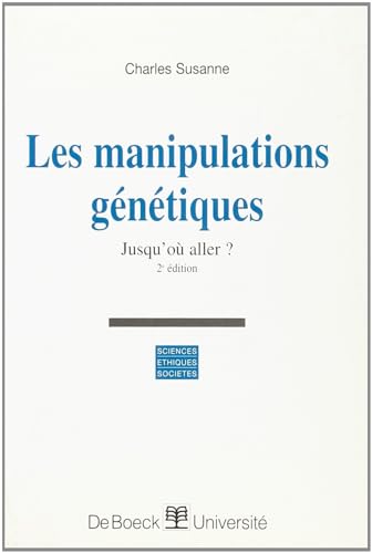 Couverture SUSANNE - LES MANIPULATIONS GENETIQUES (Broché) - ISBN 9782804124618