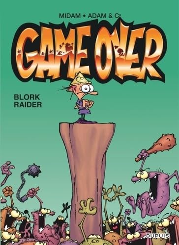Couverture GAME OVER - TOME 1 - BLORK RAIDER / EDITION SPECIALE, LIMITEE (OPE ETE 2024) - Midam/Thiriet/Adam (Poche) - ISBN 9