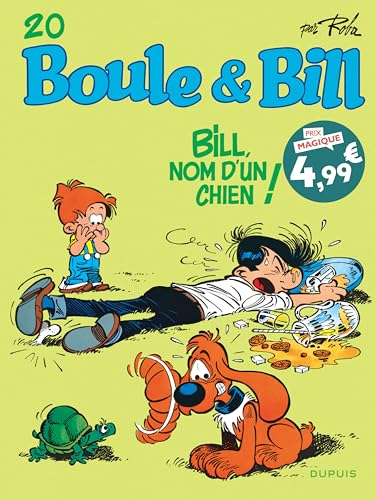 Couverture BOULE & BILL - TOME 15 - BILL, NOM D'UN CHIEN ! - Roba Jean (Poche) - ISBN 9782808514378