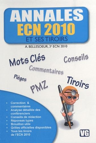 Couverture ANNALES ECN 2010 ET SES TIROIRS (Poche) - ISBN 9782818301807