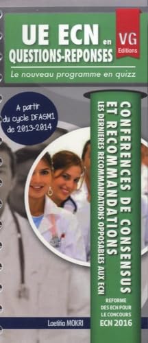Couverture UE ECN QUESTIONS REPONSES CONFERENC. (Mass Market Paperback) - ISBN 9782818311455