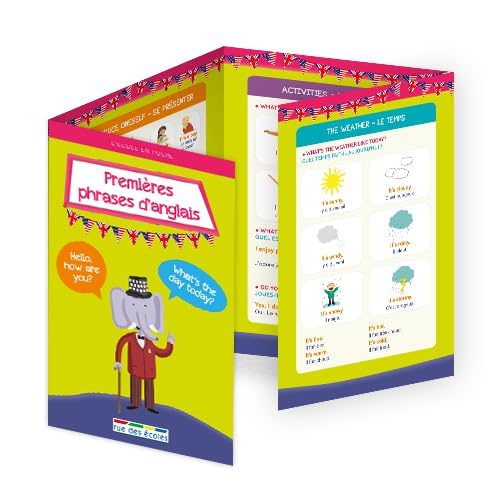 Couverture L'ECOLE EN POCHE - PREMIERES PHRASES D'ANGLAIS (Poche) - ISBN 9782820807427