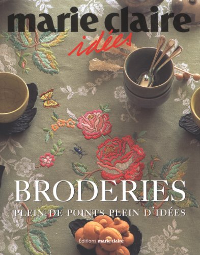 Couverture BRODERIES PLEIN DE POINTS PLEIN D'IDEES (Poche) - ISBN 9782848310275