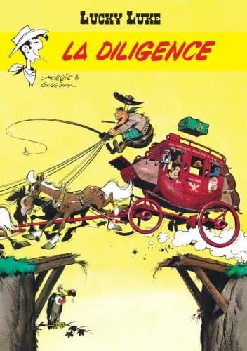 Couverture LUCKY LUKE T32 - LA DILIGENCE - Goscinny/Morris (Poche) - ISBN 9782884715232