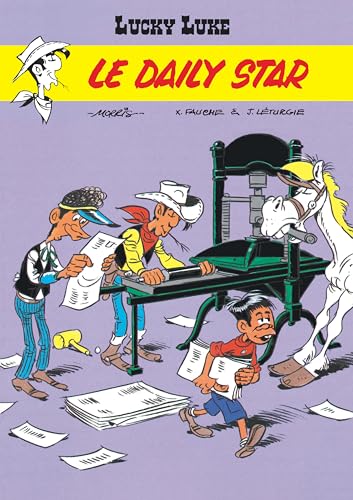 Couverture LUCKY LUKE T53 - LE DAILY STAR - Leturgie/Morris (Poche) - ISBN 9782884715300