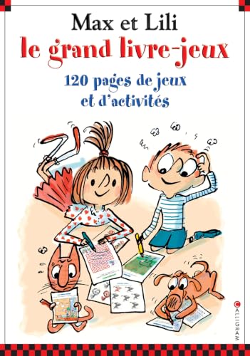 Couverture POCHETTE MAX ET LILI - GRAND LIVRE JEUX N°3 + LA MONTAGNE + PORTE CLE (Poche) - ISBN 9782884803465