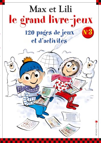 Couverture POCHETTE MAX ET LILI - LE GRAND LIVRE-JEUX N°3 + ALBUM + SURPRISE (Album / BD) - ISBN 9782884804899