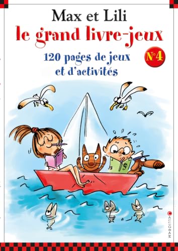 Couverture MAX ET LILI - LE GRAND LIVRE-JEUX N°4 (Poche) - ISBN 9782884805643