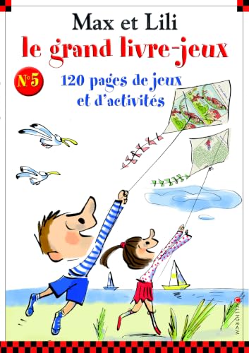 Couverture POCHETTE MAX ET LILI - GRAND LIVRE JEUX N°5 + LILI, FAN D'AMOUREUX (Broché) - ISBN 9782884805957
