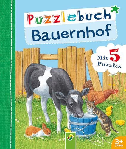 Couverture MON LIVRE PUZZLE - LA FERME (Poche) - ISBN 9783849911522