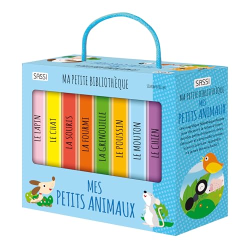 Couverture MA PETITE BIBLIOTHEQUE: MES PETITS ANIMAUX (Broché) - ISBN 9788868606183