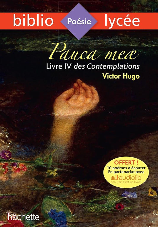 Bibliolycée - Pauca meae (Livre IV des Contemplations), Victor Hugo cover image