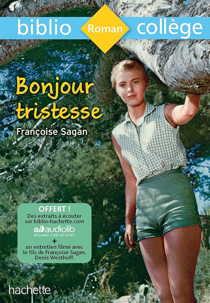 Bibliocollège - Bonjour Tristesse, Françoise Sagan cover image