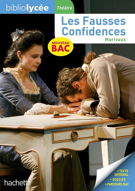 Bibliolycée - Les Fausses confidences, Marivaux - BAC 2023: Parcours : Théâtre et stratagème cover image