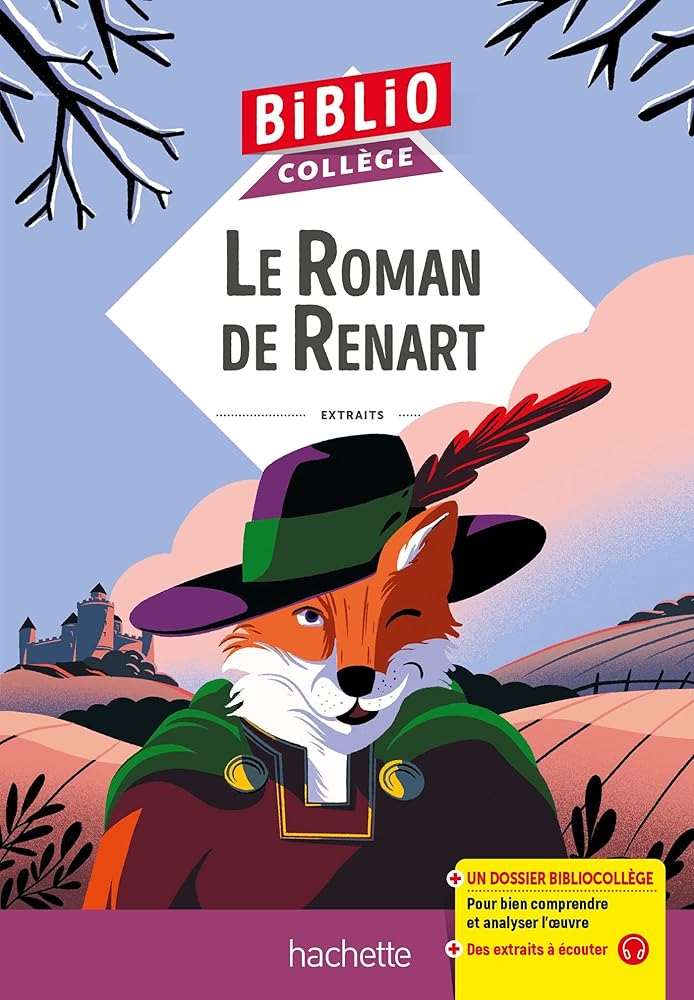 BiblioCollège - Le Roman de Renart, Pierre de Saint Cloud cover image