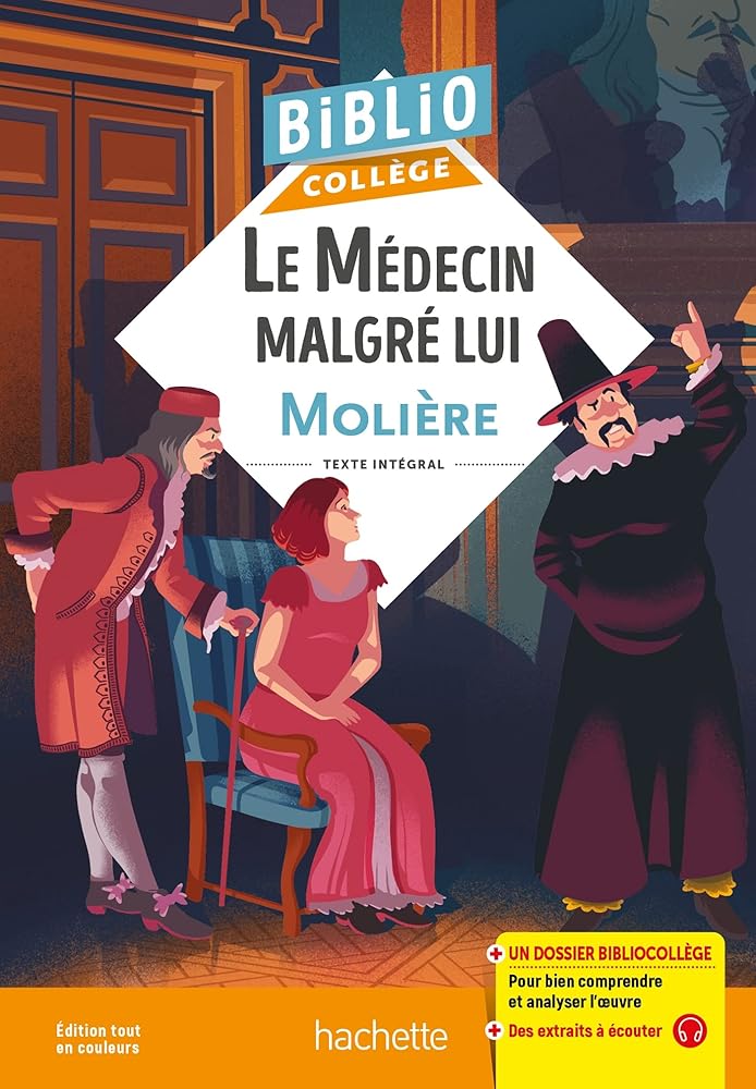 Bibliocollège - Le Médecin malgré lui, Molière cover image