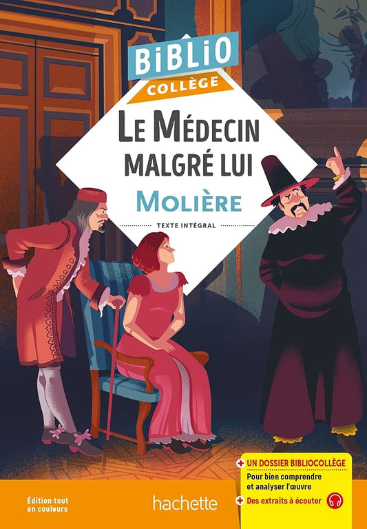 Bibliocollège - Le Médecin malgré lui, Molière cover image