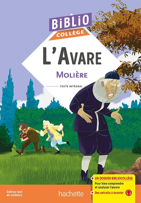 Bibliocollège - L'Avare, Molière cover image